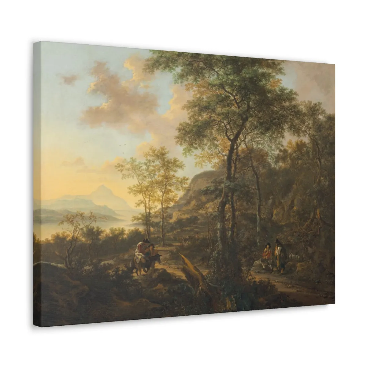 AN ITALIANATE EVENING LANDSCAPE