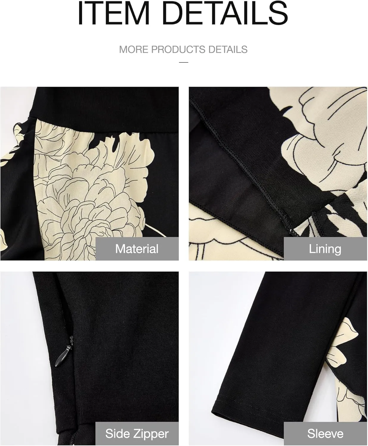 BTFBM Womens Floral Maxi Dress Spring Summer Casual Crewneck Long Sleeve Ruffle Flowy Cocktail Wedding Guest Dresses