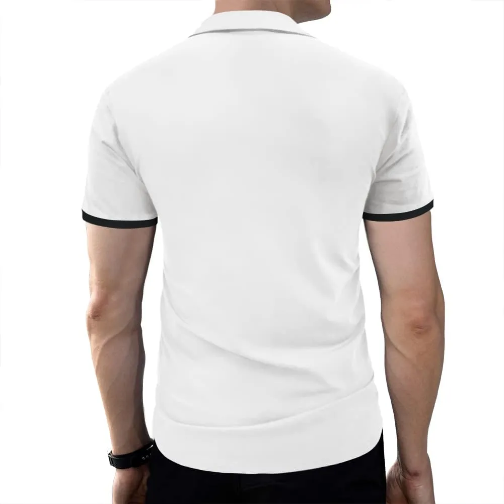 LOGEEYAR Men Polo Shirt Slim Fit Short Sleeve Cotton Golf Shirt Solid Performance Casual T-Shirts