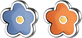Reffeer Solid 925 Sterling Silver Cute Flower Earrings Studs for Teens Small Color Flower Studs Earrings Hypoallergenic Reffeer Solid 925 Sterling Silver Cute Flower Earrings Studs for Teens Small Color Flower Studs Earrings Hypoallergenic