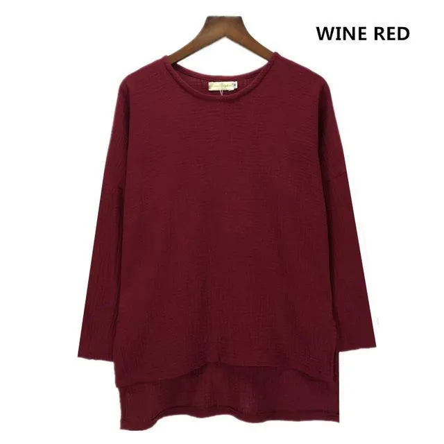 Zakura Petite to Plus Size Cotton Linen Shirts | Zen